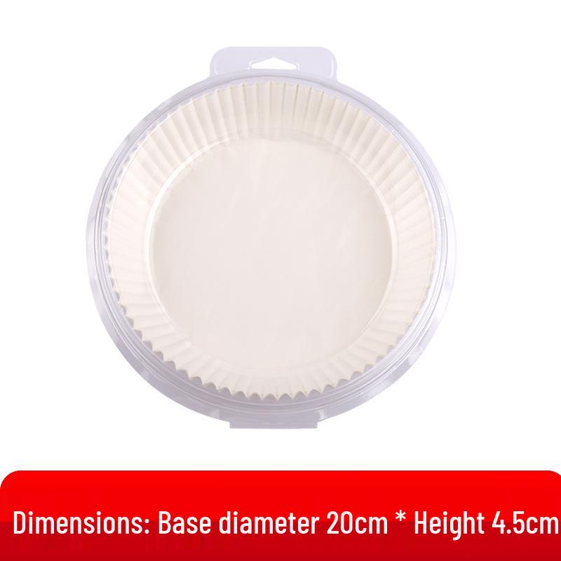 Oil-Proof, Food-Grade Disposable Air Fryer Paper Plate & Bowl Liners