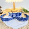 Indigo Tie-Dye Handmade Hair Clip & Headband - Ethnic Style
