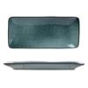 RECTANGULAR PLATE Tierra BLUE 22x10 cm