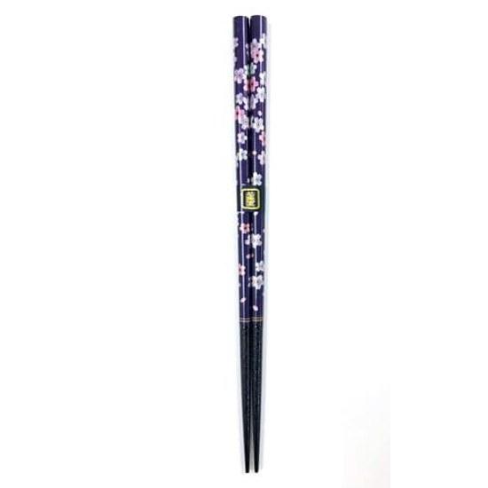 Chopsticks Wasaika Chirashi (Navy) Domestic Paulownia BoxWith Wrapping Dishwasher Safe Mothers Day Fathers Respect Aged Birthday Present Gift Dad Mom