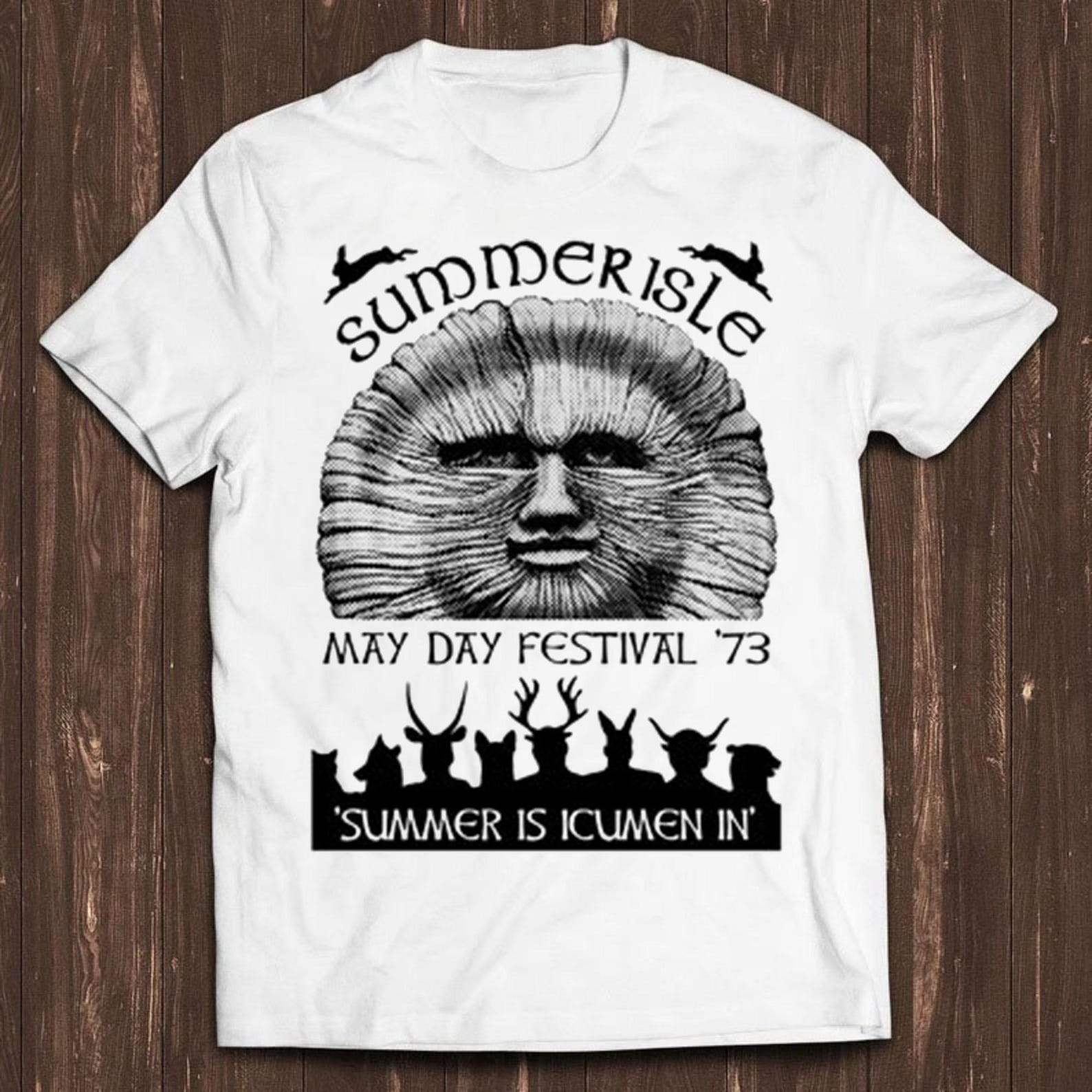Summerisle Festival May Day 70s Retro Tee T Shirt C29 4XL