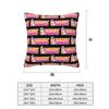 Dunkin Donuts Square Pillowcase Cushion Cover Pillow Case Throw Pillow Cover for Home Bedroom Car