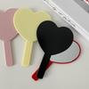 Portable Round Mini Heart Hand Mirror Travel AA-68 Hamy