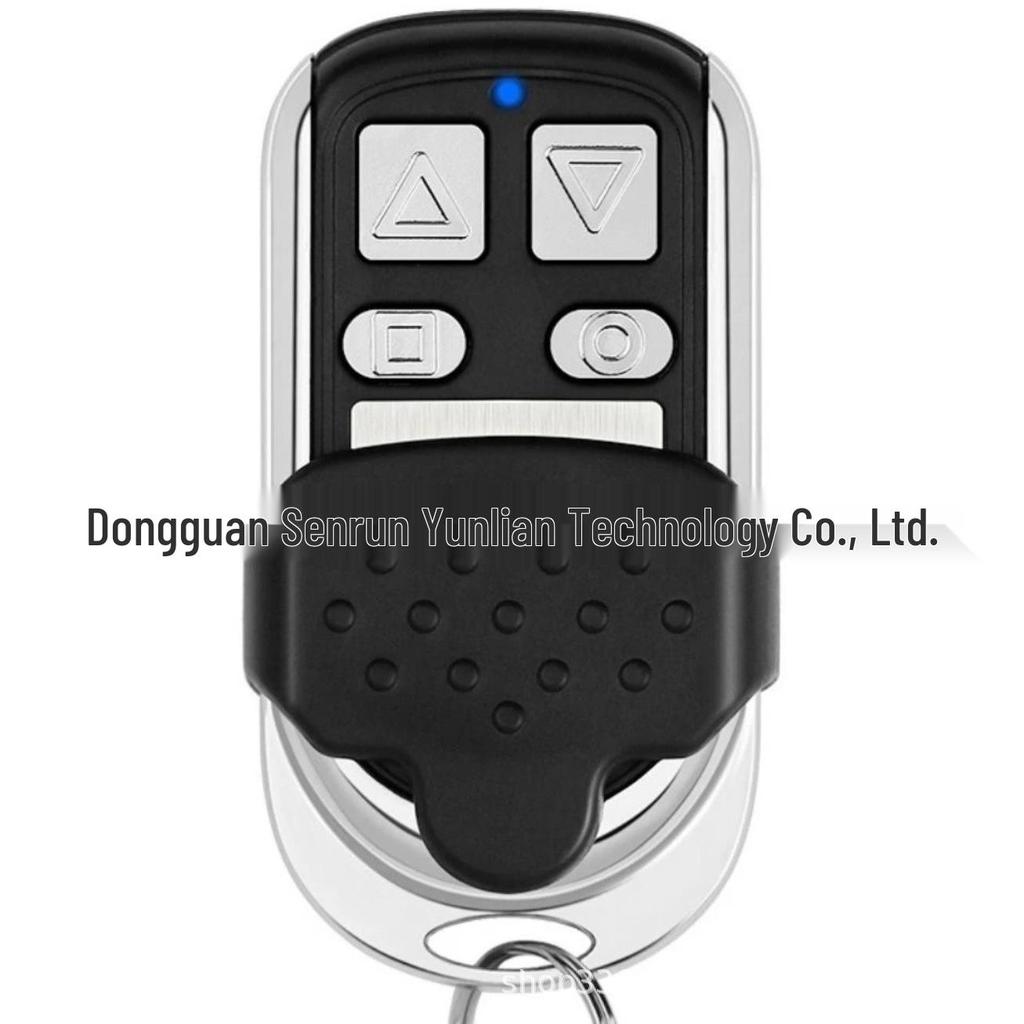 Metal Four-Button Car Door Remote with Rolling Code Access Control