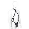 BDSM  Bondage Sexy Costume Sex Toys Slave Training Leather Sub Tights Bodysuit Penis Cage Underwear