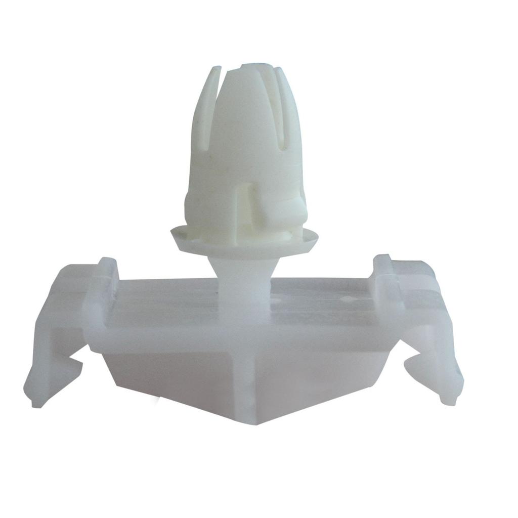 10 Pieces Front Fender & Quarter Panel Moulding Clips With White Rubber Boot for Mercedes Benz: 0019888081