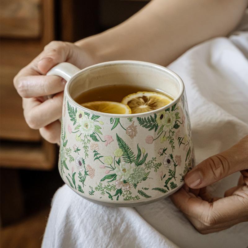 Artistic Mug High Value Water Cup Creative Belly Cup Mug Coffee Cup Breakfast Cup Ceramic Cup Beautiful
