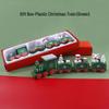 Christmas Cake Decor: Small Plastic Train Ornament for Baking, Birthday Gifts & Children's Toys