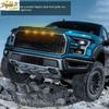 4X LED Grille Amber Light Grill Cover For Nissan Frontier Raptor Style 2005-