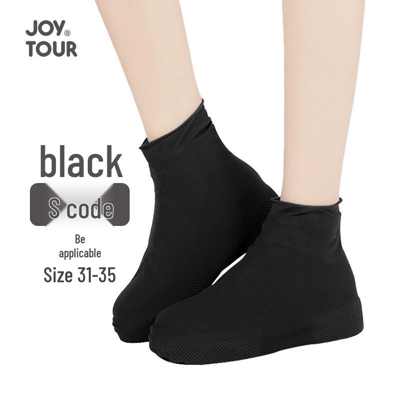 

Unisex Waterproof Anti-Slip Rain Shoe Covers for Outdoor and Mountaineering, Snowproof, Thick, Wear-Resistant, Portable, Latex.