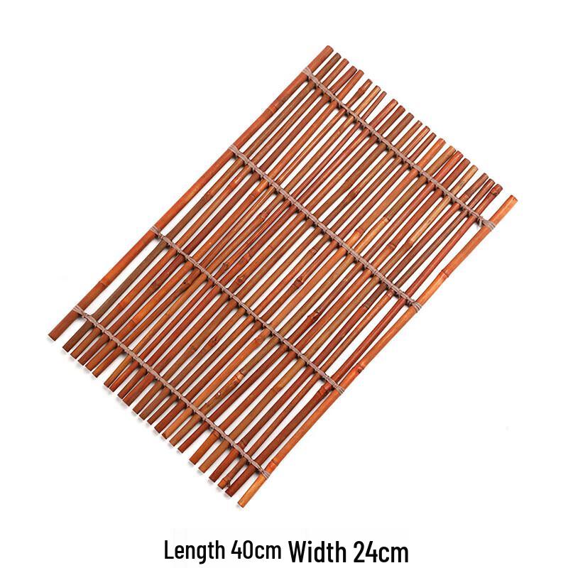 ZISIZ Bamboo Tea Tray & Mat