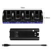4 Ports Game Charging Dock Station Console Controller for Nintendo Wii U/Wii