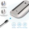 Magic Dual Mode Wireless Mouse Bluetooth Touch Slim Rechargeable Ergonomic for Macbook Air Pro PC Laptop Computer Notebook