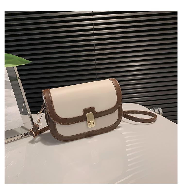 Textured Small Bag Women's 2025 New Trendy Fashion Retro Underarm Small Square Bag Autumn Shoulder Bag Messenger Bag