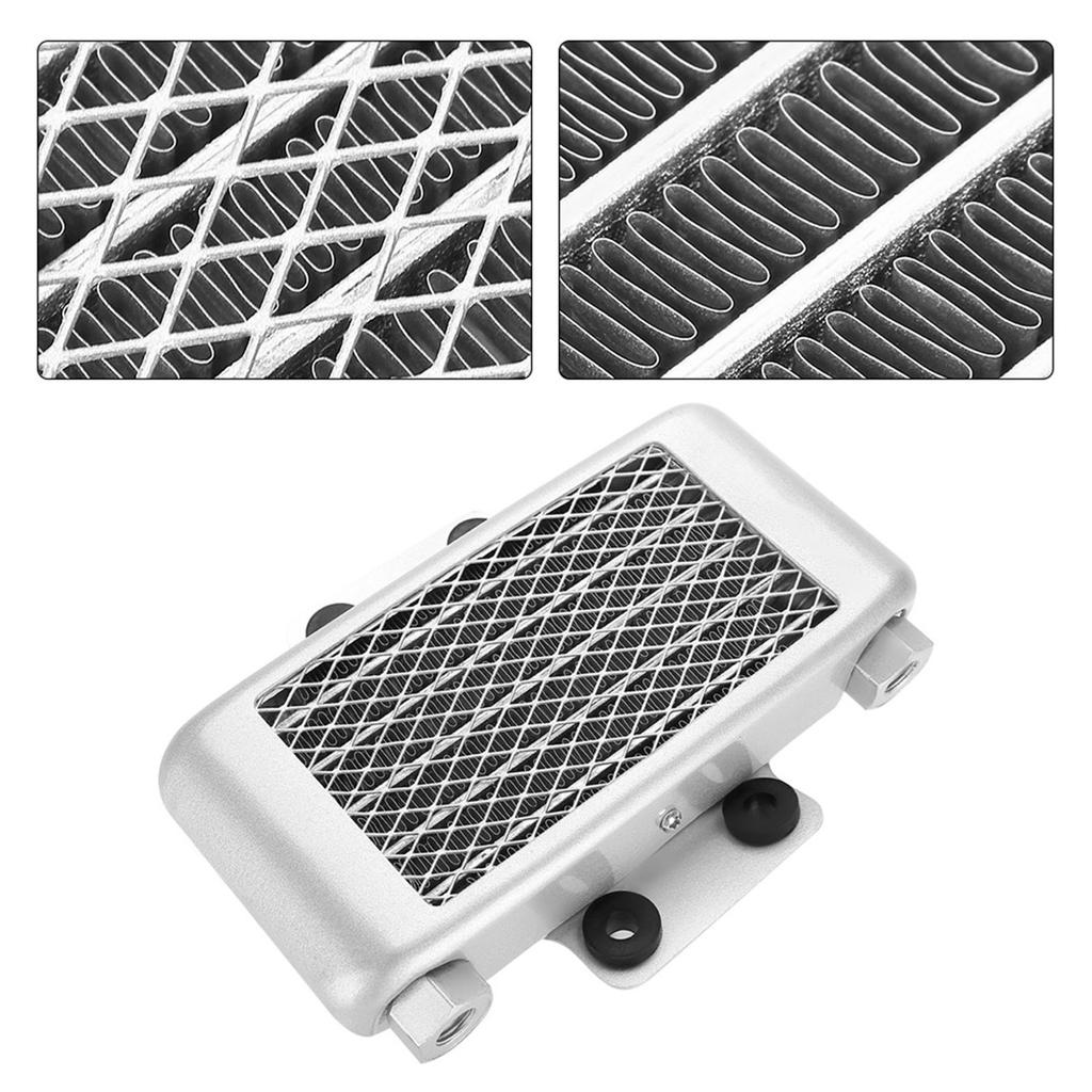 Aluminum 65ml Engine Oil Cooler Cooling   for 100 -250  Motorcycle Dirt Bike ATV Black