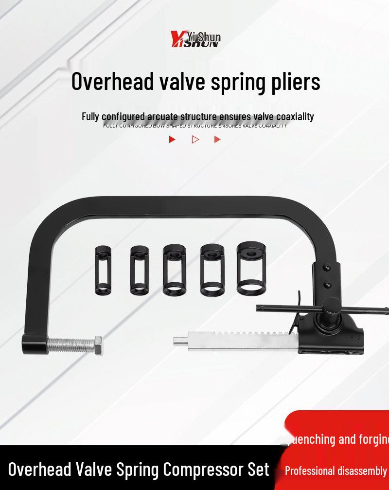 Valve Stem Seal & Spring Compressor Set for Overhead Valve Maintenance