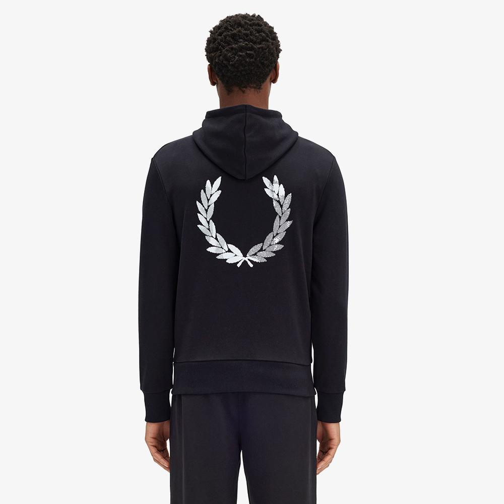 Fred Perry [Sport] Advantage Perry Hooded Sweatshirt (102) Afpm2438650-102