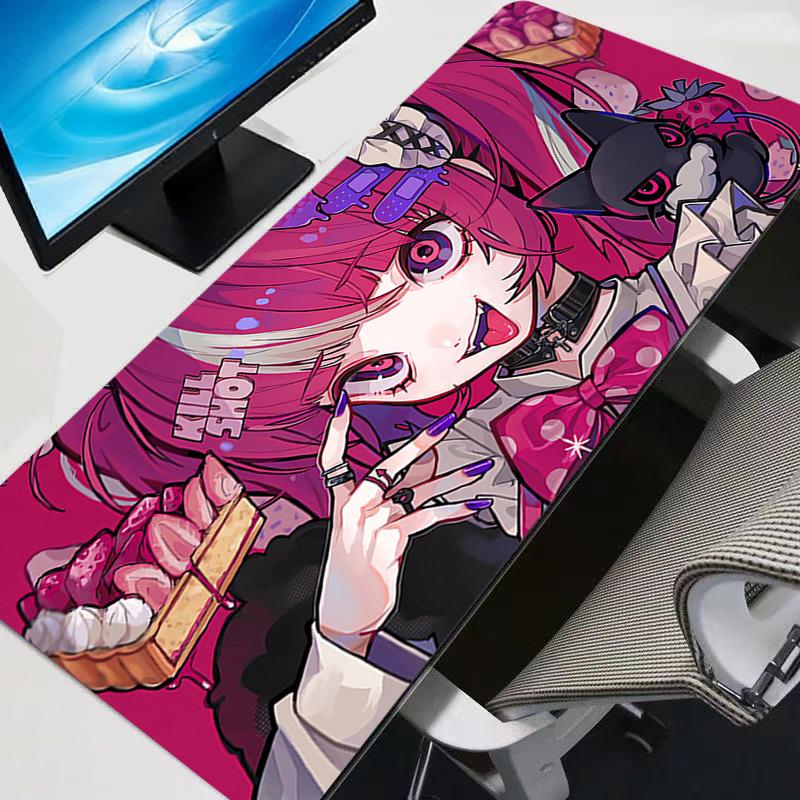 Mouse Pad Laptop Accessories Gamer Rug Gaming Keyboard Pad Cute Desk Mat Office Pc Kawaii Carpet Anime Girls Gaming Mouse Mats
