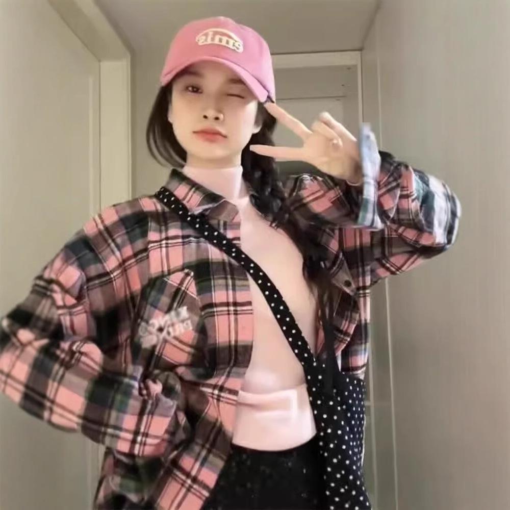 Dámská podzimní košile s dlouhým rukávem a retro střihem slim fit - Petite