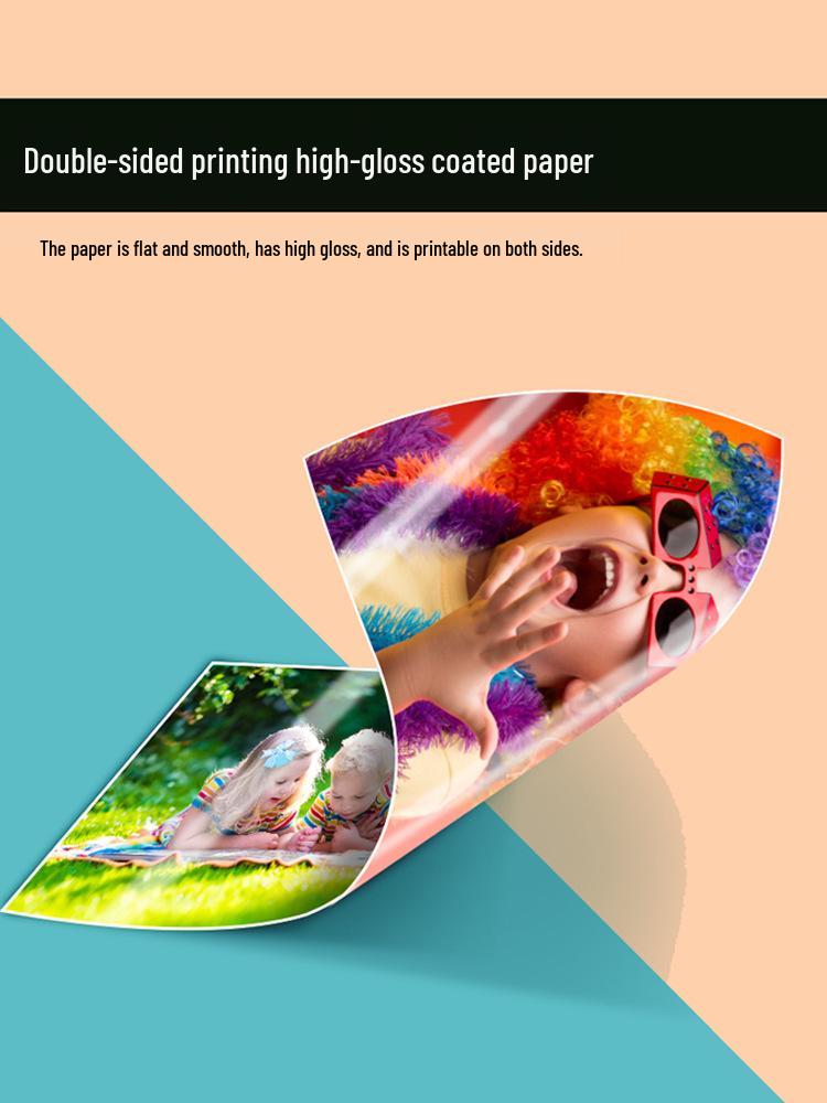 A4 160g Høyglans Dobbeltsidig Fotopapir & A3 200g Fargeblekkstråle Fotopapir