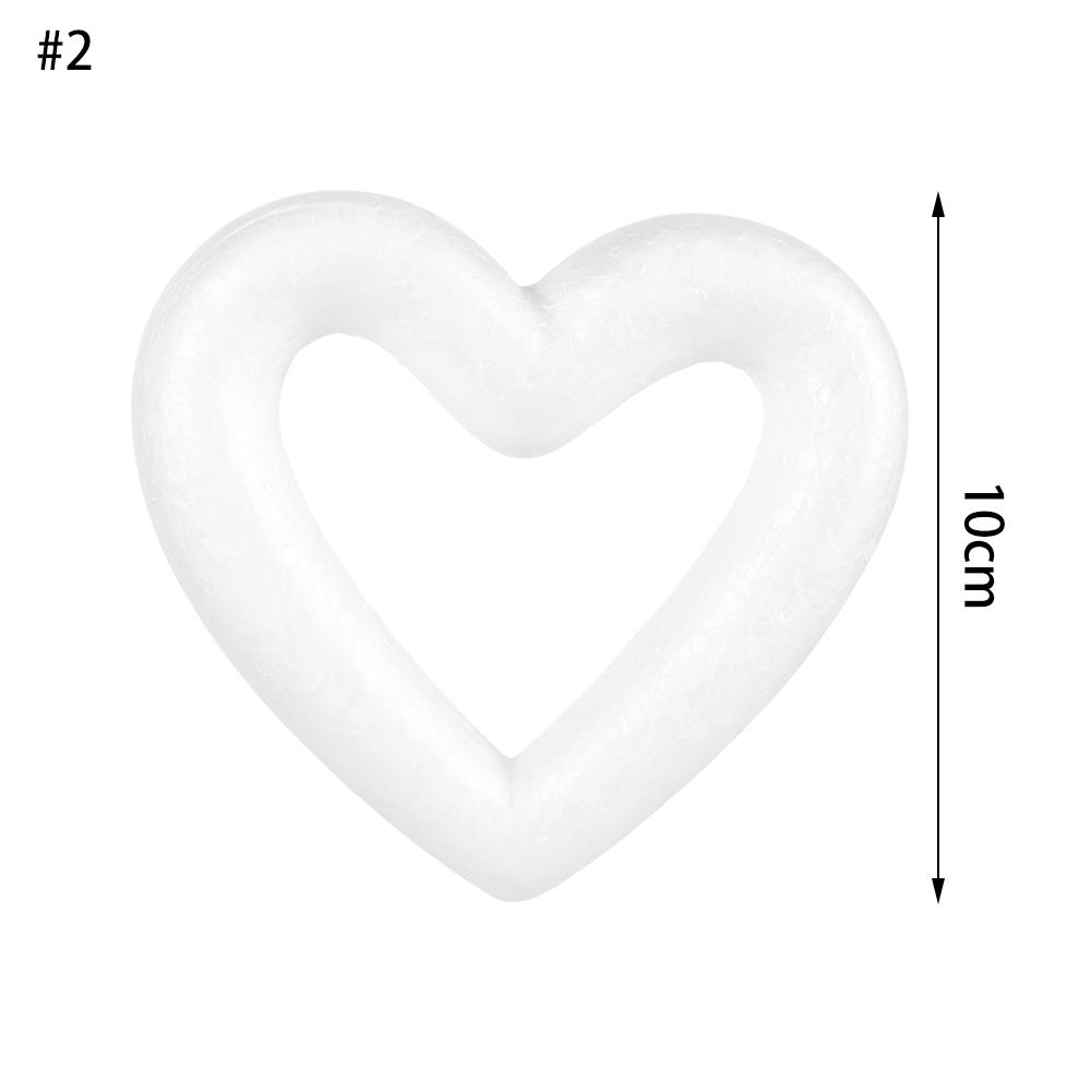 4/6/8 Inch Round Cake Foam Mould Polystyrene Sugarcraft Dummy Practice Model Kitchen Accessories Party DIY Decorations