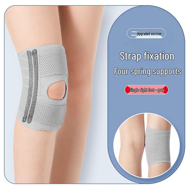 Adjustable Japanese Knee Pads for Cross-Border Sports: Meniscus Support, Patellar Strap, Ideal for Running and Basketball.