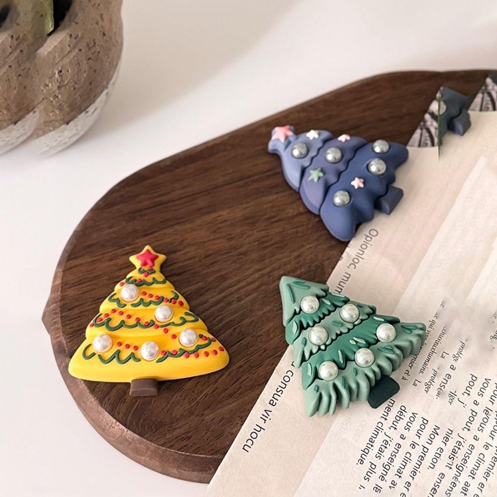 Cartoon Simulated Christmas Tree Fridge Magnets 3D Soft Rubber Magnetic Sticker Refrigerator Magnets Home Decoration
