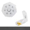 2Pcs/set Portable Sub-packing Pill Box 7 Days Tablet Small Mini Carry-on Travel Week Medicine Pill Storage Box