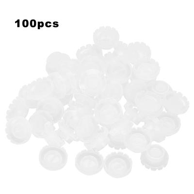 100Pcs Einweg Wimpern Ring Halter Wimpern Verlängerung Kleber Kleber Stehen