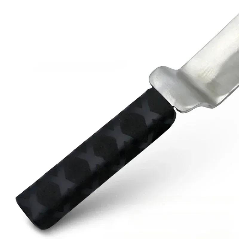 Car Dent Repair Tool Paintless Dent Repairing Knock Pads Rubber Handle Stainless Steel Backing Plate Body Dent Removal Tool