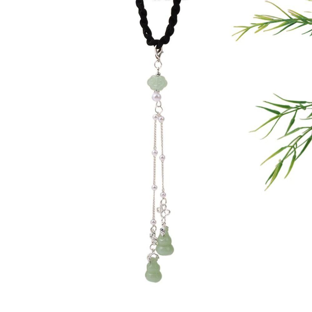 Tassel Hanfu Tassel Headwear Hair Band Weave Hair Rope Retro Chinese Style Rubber Band  Hair Band