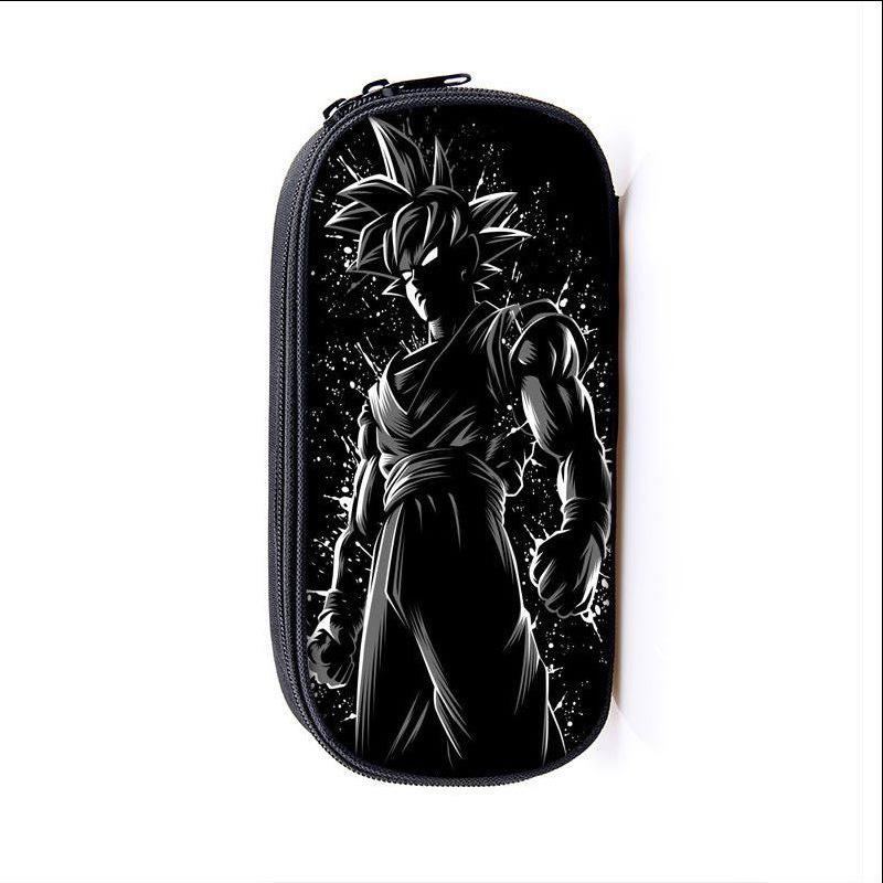 Dragonball Single-Layer Pencil Case Vertical Square Children'S Stationery Case Polyester Pencil Case