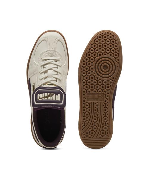 [PUMA] Palermo Premium - Alpine Snow:Midnight Plum 401744-04
