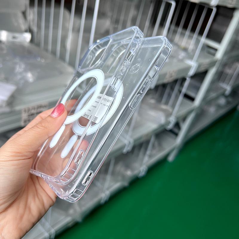 Influencer Magnetic iPhone 16 Pro Case: Animation Pop-up, MagSafe, Drop-proof, Protective for Apple 13.