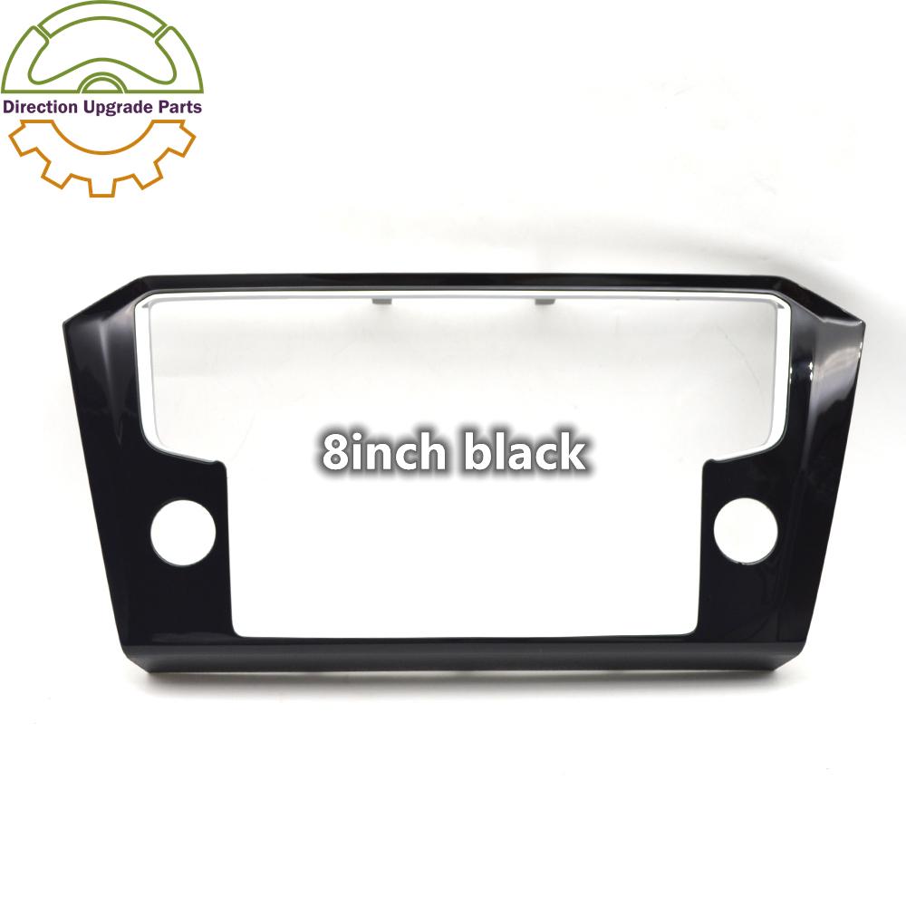 

3GD 858 069 A B C для VW Passat B8 Сріблястий Чорний Host MIB Навігація Радіо Мультимедійний Дисплей Пластикова Рамка 8 inch black