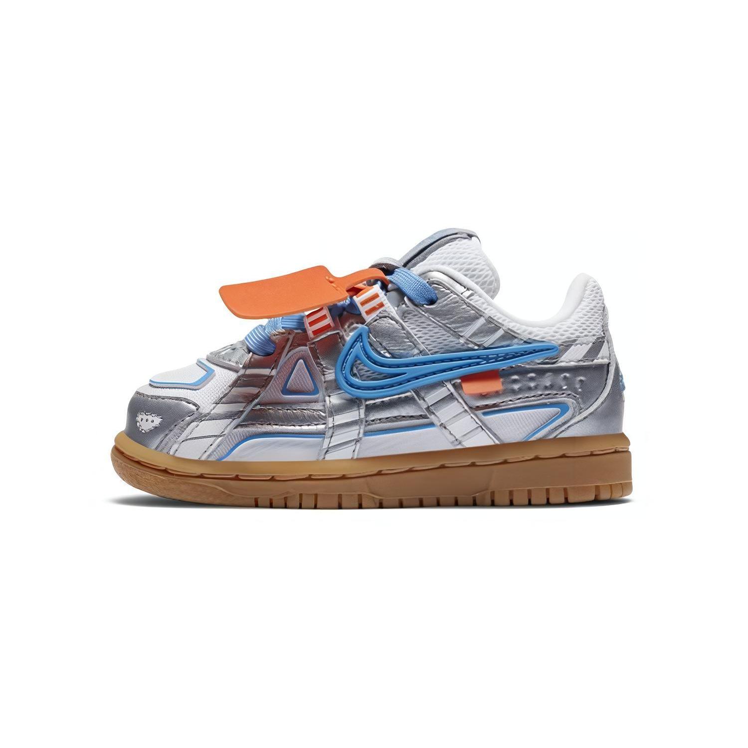 

Nike Air Rubber Dunk Off-White University Blue TD CW7444-100 17