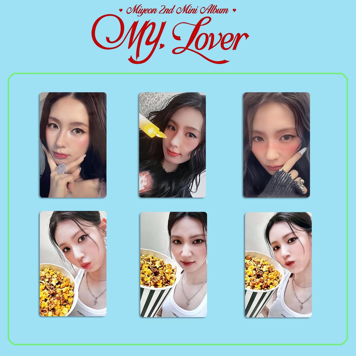 Zhao Meiyeon My Lover Special Edition Comeback Photocards - MIYEON Album Merchandise
