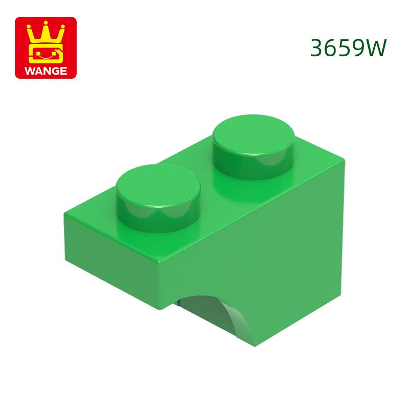 166Pcs/lot 3659W 1x2 Half Arch Construction Block Moc Colour Accessories Works With featuring Brick DO IT YOURSELF Children's Toy Assembly Gift Idea