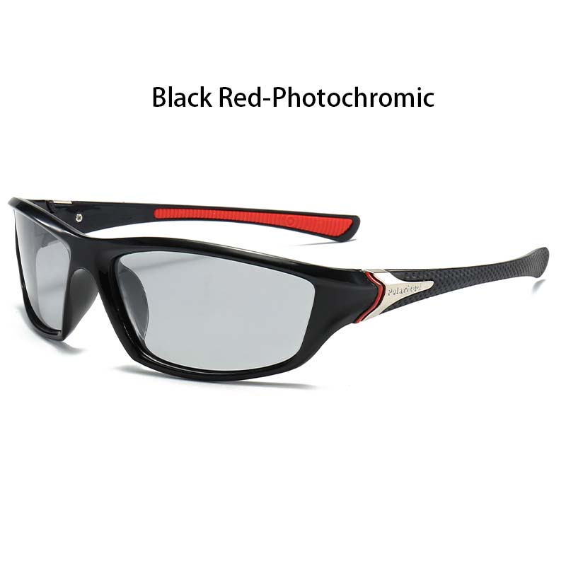 

Фотохромные поляризованные спортивные винтажные солнцезащитные очки для мужчин и женщин, для рыбалки, велоспорта, вождения, альпинизма, солнцезащитные очки-хамелеоны UV400
