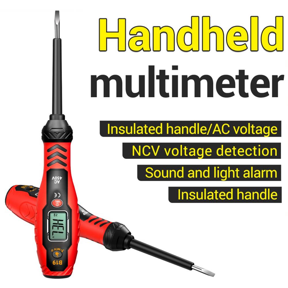 Digital Voltmeter Pen LCD Backlight Voltmeter Backlit LCD Display