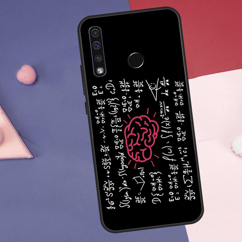 Symbol Math Science Formulas Case For Huawei Nova 10 9 SE 8i 11i 12i 12s Y60 Y70 Y90 Y72 Y73 Y61 Y91 P60 Pro P30 P40 Lite
