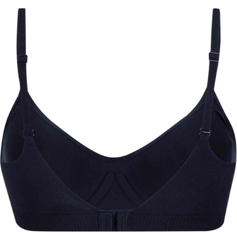 Calvin Klein Invisible Support Series Soft Support Triangle Bra With Removable Pads Women Underwear Dark-Blue QF6610ADCCU