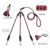 3 Way Couplers Rope Traction Leash Pet Collar Pet Supplies Puppy Rope Leash Pet Leashes Leash Lead