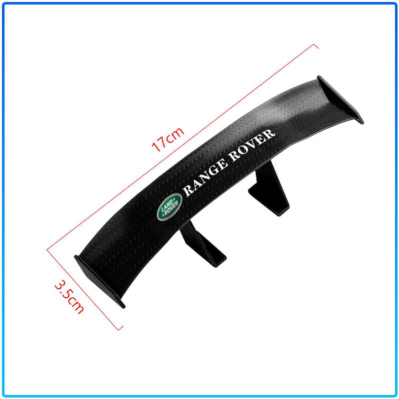 Car Rear Spoiler Mini Spoiler Wing Small Tail Emblem Sticker Decoration For Land Rover Freelander 2 L2 L319 L462 LF Range Sport Evoque L322 Discovery