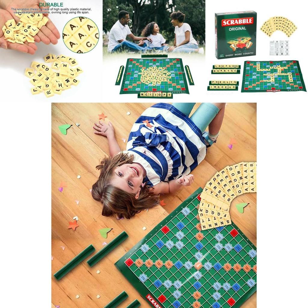 Fun And Engaging Scrabble Board Game For Kids And Adults To Enhance Vocabulary Skills