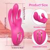 Wiggle Finger Vibrator for Women Sex Toy Insert G-Spot Vagina Vibrator Heating Vibrators Female Masturbator Clitoris Clit Stimulator Magnetic Charging
