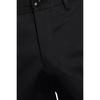 Amiparis Solid Color Fitted Zipper Closure Mid Waist Casual Shorts Men shorts Black HSO004CO0009-001