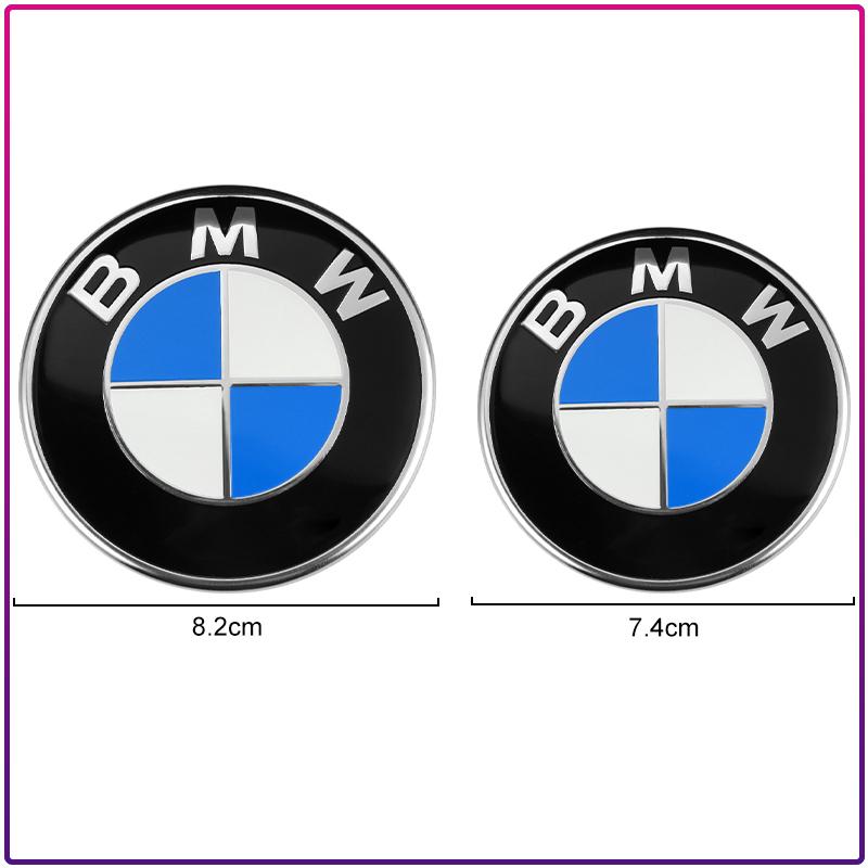 1ks 74mm 82mm Auto Přední Kapota Zadní Kufr Znak Logo Odznak Pro BMW E39 E46 E90 E36 E60 E34 E30 F30 X1 X3 X5 X6 X7 E92 E93 E87 E83 F31 F22 F34