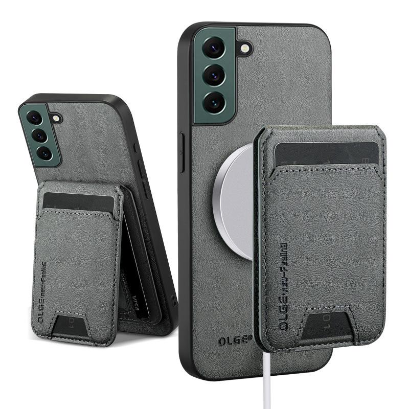 Suitable for Samsung Galaxy S22  Mobile Phone Case 21FE Cow Pattern Leather Magnetic Card Case New S20 Ultra