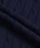 BROOKS BROTHERS Cotton Cable Crew Neck Short Sleeve Sweater (Dark Navy) (Bbwrmog203)